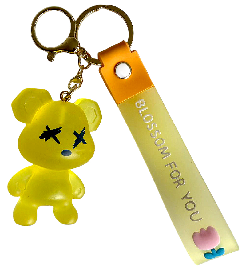 Yellow Bear Keyholder